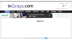 Desktop Screenshot of ingrays.com